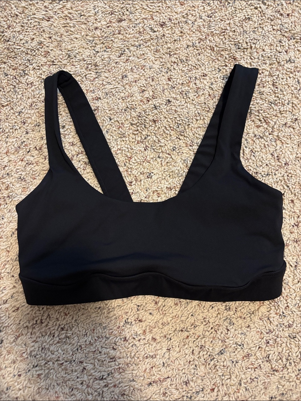Vuori Black Sports Bra